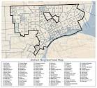 Loveland's Detroit Neighborhoods Map | DETROITography