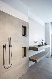 Moderne fliesen fliesen badezimmer feinsteinzeug raum gestalten muster wolle kaufen bilder fossil. Moderne Fliesen In Betonoptik Mit Waschbecken Aus Dem Selben Material Fur Einen Puristischen Look Weitere Badezimme Fliesen Fliesen Betonoptik Moderne Fliesen