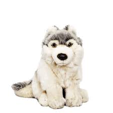 Grey Wolf Wolf Plush Animal Pillows Wolf Photos