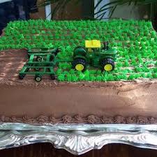 Awesome Tractor Cake Idea For Little Boy S Birthday Tractor Birthday Cakes Tractor Cake Farm Cake