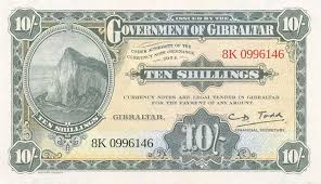 Gibraltar Geplanter Touristen Schein Kam 2018 Nicht In Umlauf Banknoten Geldscheine Papiergeld Gibraltar Shilling Tourismus Ge Umlauf Scheine Tourismus