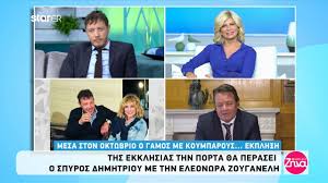 O σπύρος δημητρίου είναι δικηγόρος, μέλος του δικηγορικού συλλόγου αθηνών, απόφοιτος της νομικής. O Spyros Dhmhtrioy Milaei Gia Prwth Fora Gia Ton Gamo Toy Me Thn Eleonwra Zoyganelh Zinapost Gr