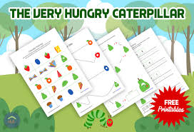 Out of the egg came a tiny and very hungry caterpillar. The Very Hungry Caterpillar Worksheets Free Printables The Happy Housewife Home Schooling
