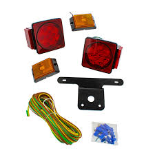 Furthermore, from a technical perspective. Abn Rear Trailer Lights Led Kit 5pc Led Brake Lights 4 Way Trailer Wiring Kit Ebay
