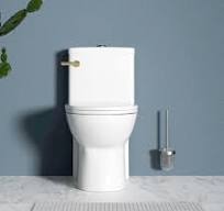 Wealrit Alavanca de descarga de tanque de vaso sanitário de latão de  substituição universal com porca de trava (estilo 1) | Amazon.com.br