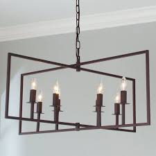 Rotating Frame Linear Chandelier Linear Chandelier Rectangular Chandelier Linear Light Fixture