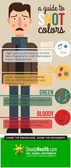A Guide To Snot Colors What Does The Color Of Your Snot And Phlegm Really Mean Healthy Living Articles Well Being Center Mucus Color Chart Phlegm Color Health Facts