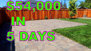 Find job hire experts or be hired in any job, any time! How We Completed A 54 000 Landscaping Job In 5 Days Youtube