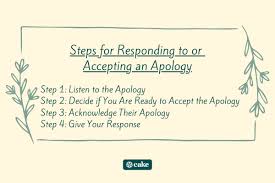 If you're experiencing worse stress i suggest talking about it to someone and get some insight from a third party with whatever problem you're experiencing. How To Respond To Or Accept An Apology Step By Step Cake Blog