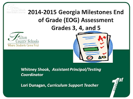 Georgia Milestones End of Grade (EOG) Assessment Grades 3, 4, and 5
