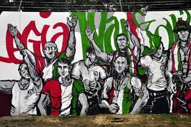 The legia warszawa team on the pitch, including kazimierz gorski (3rd. Legionowo Barwy Legii Warszawa Na Muralu To Spelnienie Prosby Mon Gazeta Powiatowa