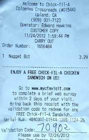 It should be clearly printed on it and it should contain five sets of digits. Lmlk Blogspot Chick Fil A And Droopy Dog
