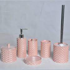 The top countries of suppliers are india. Promotional Pink Ceramic Bathroom Sets Toothbrush Holder Home Decoration Accessories Buy Pink Bathroom Sets Accessories Decoration China Home Cheap Bathroom Accessories Sets Product On Alibaba Com