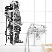 Details zu bad tattoo meerestiere aufkleber delphin dusch fenster fliesen badezimmer deko. 14 50