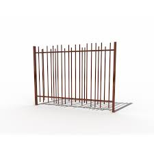 Matiere Principale Acier Cloture Piscine Facade Bois Grille De Cloture