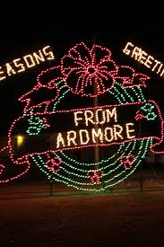 Ardmore Festival Of Lights Chickasaw Country Festival Lights Ardmore Christmas Light Displays