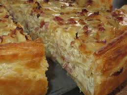 Pfalzer Zwiebelkuchen Mit Blatterteig Von Kaffeeluder Chefkoch Rezept Rezept Zwiebelkuchen Zwiebelkuchen Rezepte