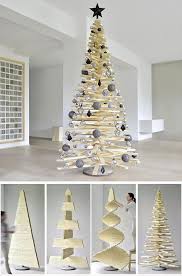 Squeeze a small amount of new color into ornament so it runs down sides, then rotate ornament to spread the paint. 40 Unique Christmas Trees Ideas Designs Decor Home Ideas