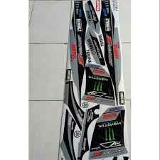 18 modifikasi nmax hitam doff simple. Striping Sticker Lis Variasi Yamaha Jupiter Z Burhan Semi Full Body Racing Warna Hitam Silver Shopee Indonesia