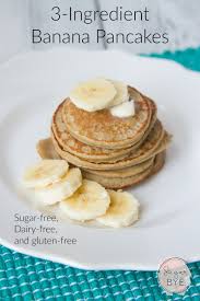3 Ingredient Banana Pancakes Food Recipes Eat