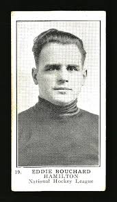 1923-24 William Paterson (V145-1) Hockey Eddie Bouchard #37 Rookie RC