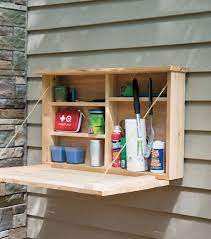 Includes the swing down hinges only, rack or tray shelf not included. Diy Drop Down Wall Cabinet Quarto Knows Blog