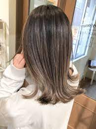 ナチュラル ミディアム 外国人風 バレイヤージュ ヘアスタイルや髪型の写真 画像 美髪 ロブヘア ヘア アイディア