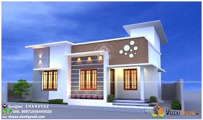 If your house is well insulated and energy efficient, you can estimate down. 650 Square Feet Single Floor Contemporary Home Design Archives Veeduonline