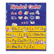 Learning Resources Alphabet Center Pocket Chart Abcs Letter Word Recognition 212 Pieces