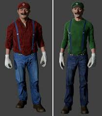 Super Mario And Luigi Favorite Cartoon Character Realistic Cartoons Super Mario And Luigi