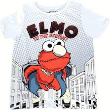 Amazon.com: Sesame Street Camiseta Elmo to The Rescue Todler con capa, Azul  clarorojo : Ropa, Zapatos y Joyería