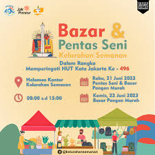 Yuk Kunjungi Pentas Seni dan Bazar Jakpreuner di Kelurahan Semanan