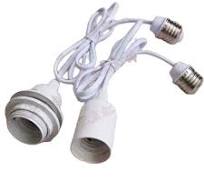 E27 Extension Adapter Cord E27 Extender Lamp Holder Lampshade Hanging Wire  Connecting Adapters E26 Screw Light Socket Converters - AliExpress
