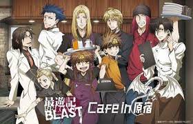 Saiyuki Reload Blast Cafe Kazuyaminekura Illustrazioni