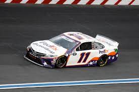 Denny hamlin won the first enascar pro invitational series race on sunday. Denny Hamlin Crew Members Suspended 4 Races Over Tungsten Drop The Denver Post