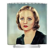 Tallulah Bankhead, Vintage Actress #5 Shower Curtain by Esoterica Art  Agency