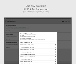 Just add network share like: Server For Php For Android Apk Download