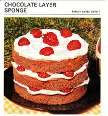 It's all topped off with cool whip, andes peppermint crunch chips and crushed oreo cookies. Recipe Vintage Chocolate Layer Sponge Cake 1960 S Marguerite Patten Index Card 1 Cake Cold Desserts Family Cake