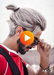 魅力侍ヘアスタイル男性白雪姫染めバンズ2019 hair styles mens hairstyles top knot