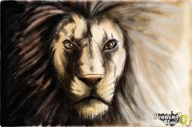 And draw the other legs and tail. How To Draw A Lion Face Drawingnow