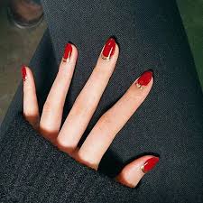 It's such a chic style on nails and because it doesn't have to be perfect to get 73white chrome coffin nails. 50 Creative Red Acrylic Nail Designs To Inspire You