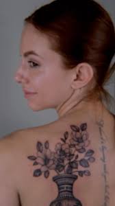 Magnolia vase design moon goddess with wild cats