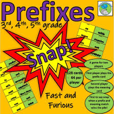 Prefix Affix Snap Game For 2 Players 128 Cards 32 Prefixes And 32 Meanings Player Card Card Games Games