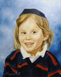 Binyamin Painting by Miriam Leah Herman