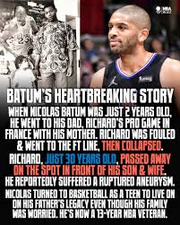 Daily5techtips is yet to confirm nicolas batum father cause of death as no clinical issues, accident or various purposes behind death have been sorted out. Nba Buzz Nicolas Batum S Story Is Extremely Tragic It Facebook