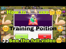 Not Complaining Or Anything, But It Seems A Bit Extreme To Get 2 Training  Potions At The Same Time 1 Gem Training Boosts Come. : R/Clashofclans
