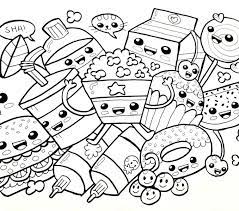 Here are some interesting coloring pages for your child that can keep him busy on the holidays: Japanese Coloring Pages Cute Food Novocom Top