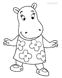 The show is centered on five best friends who are anthropomorphic and they use their imaginations to go on adventures in their backyard. Printable Backyardigans Coloring Pages For Kids