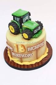 Tractor Birthday Cake For Boys Traktor Torte Motivtorten Bagger Torte