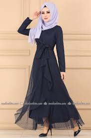 Firfir Detayli Puantiyeli Elbise 5014ef311 Laci Moda Selvim Puantiyeli Elbise Moda Stilleri The Dress